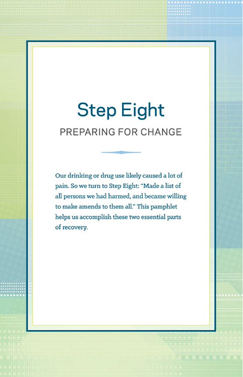 Product: Step 8 AA Preparing for Change