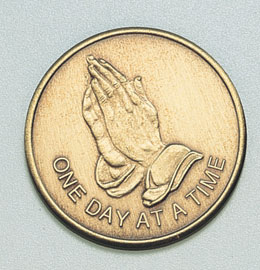 Praying Hands Medallion