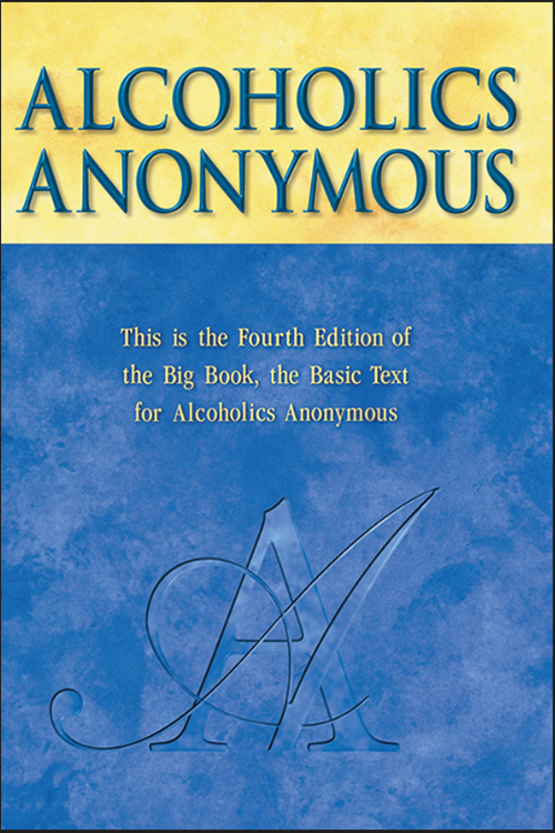Product: Alcoholics Anonymous Big Book 4th Edition Case Special Hardcover Jacketless