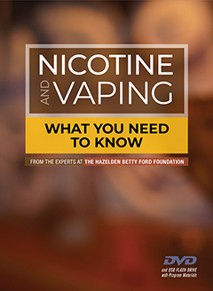 Nicotine and Vaping DVD and USB