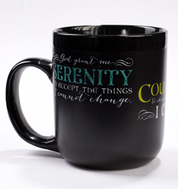 Serenity Prayer Ceramic Mug